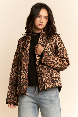 Ava Leopard Jackets