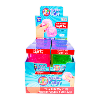 Fun Doh Squish Sparkle Cube