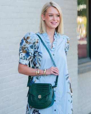 Sasha Handbag- Hunter Green