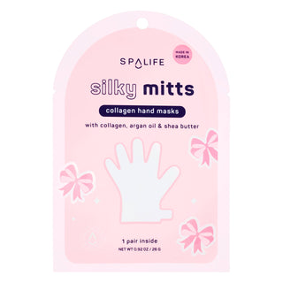 Christmas Holiday Silky Mitts Collagen Hand Gloves