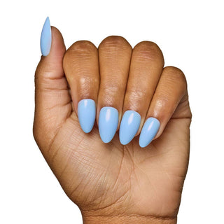 Soft Blue Press-On Nails