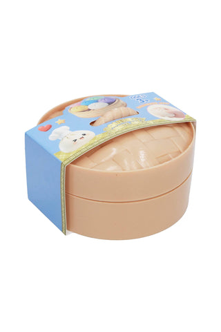 Glitter Bao Bun Dumpling Jelly Slime Squishy