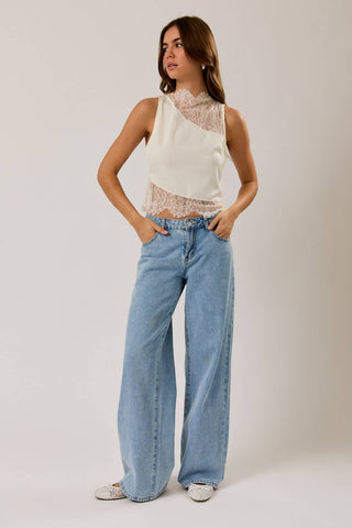 Magnolia Top- Cream