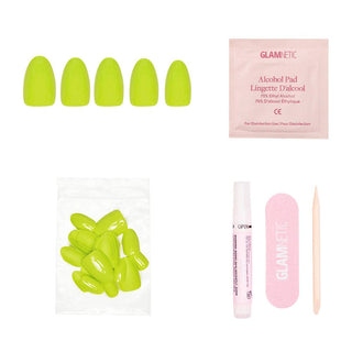 Lime Green Press-On Nails