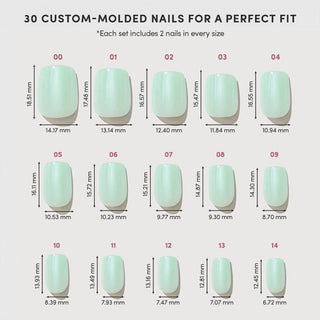 Honeydewy Press-On Nails