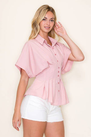 Lesly Top -Pink