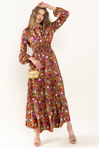 Fall Florals Dress