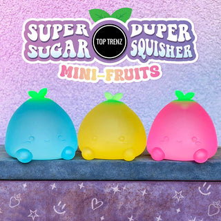 Super Duper Sugar Squisher - Mini Fruits 2 Pack set
