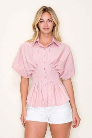 Lesly Top -Pink