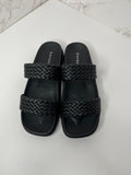 Braided Sandals-Black