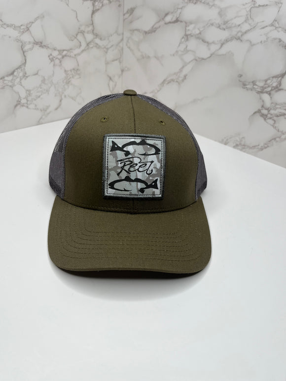 Camo Reel Fishing Hat