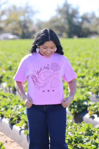Plant City Cowgirl Tee