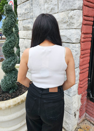Tessa Tank -White