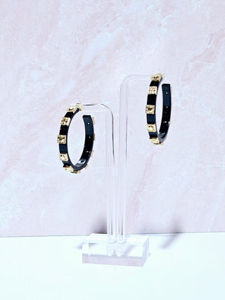 Darcy Earrings- Black