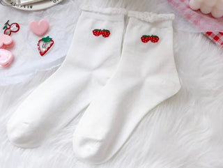 Strawberry Old Town Socks