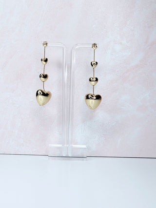 Heart Of Gold Earrings