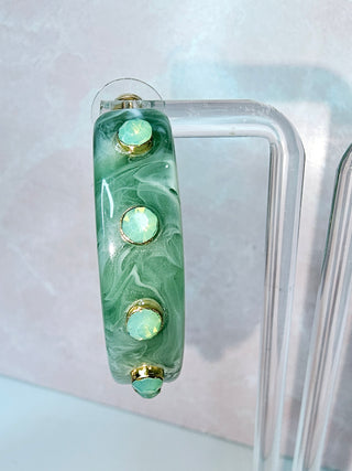 Dance With You Earrings- Green