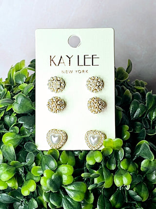 So Classic Trio Earring Set