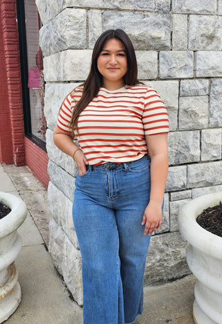 Marcelina Top-Chestnut