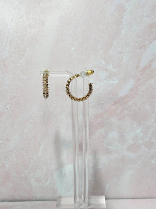Gold Pearl Earrings