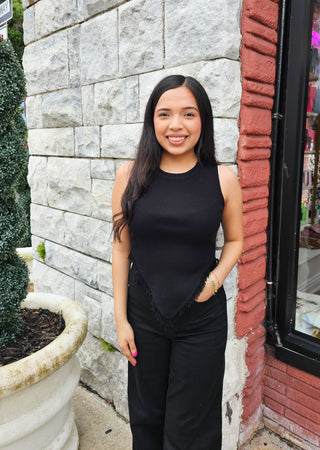 Tessa Tank-Black