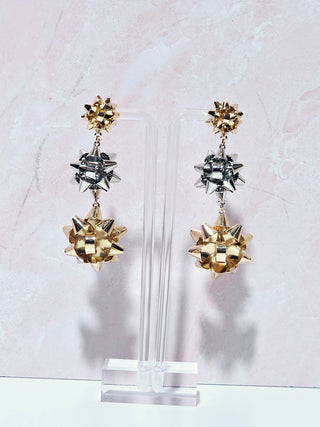 Gift Bow Earrings