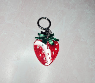 Strawberry Cake Keychain