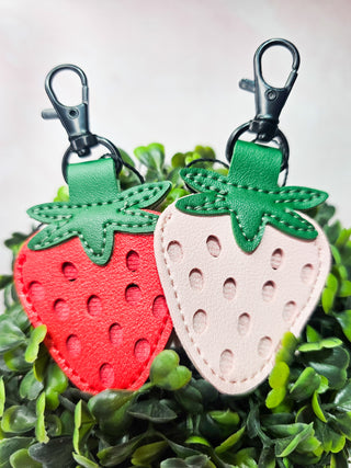 Sweet Strawberry Keychain