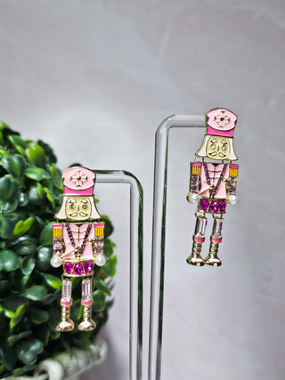 Winter Nutcracker Earring