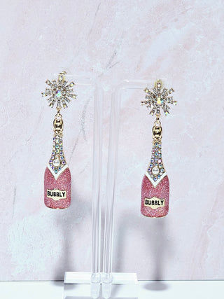 Bubbly Champagne Earrings