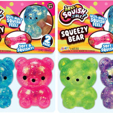 Irre-Squish-Tible! Squeezy Bear 2 Pack