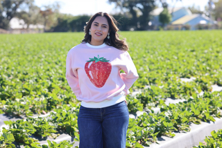 Strawberry Cozy Top-Pink