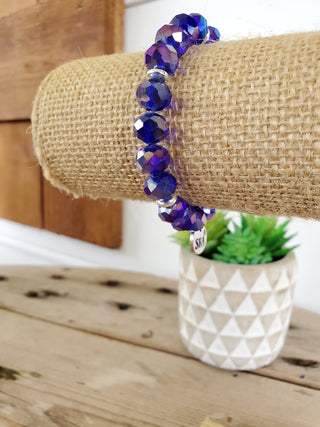 Hero Blue Crystal Bracelet