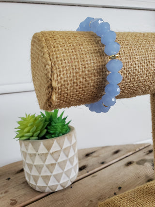 Baby Blue Crystal Bracelet