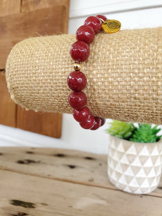 Red Agate Bracelet