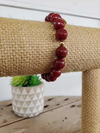 Red Agate Bracelet