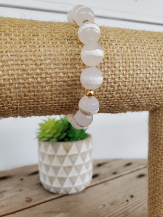 White Tibetan Bracelet