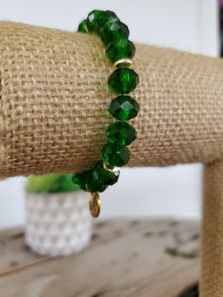 Grass Crystal Bracelet