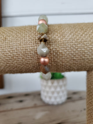 Geometric Amazonite Bracelet