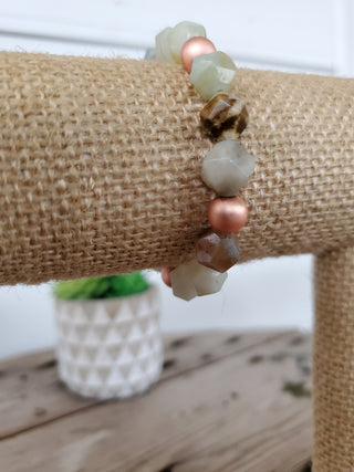 Geometric Amazonite Bracelet