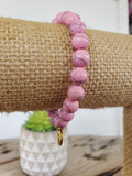 Pink Turquoise Bracelet