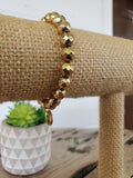 Gold Hematite Bracelet