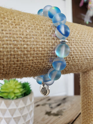 Blue Moonstone Bracelet