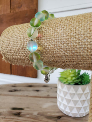 Green Moonstone Bracelet