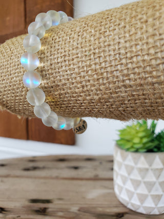 White Moonstone Bracelet