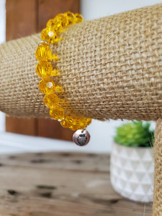 Honey Clear Bracelet