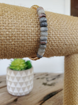 Rock Half Stone Bracelet