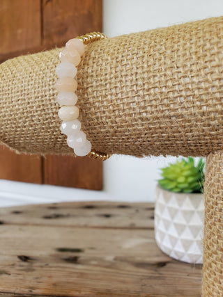 Blush Half Stone Bracelet