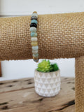 Amazonite Half Stone Bracelet