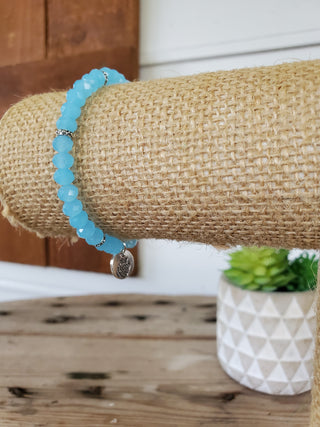 Sky Blue Crystal Bracelet